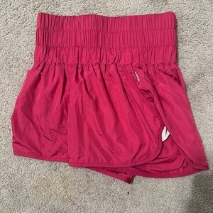 Pink free people shorts